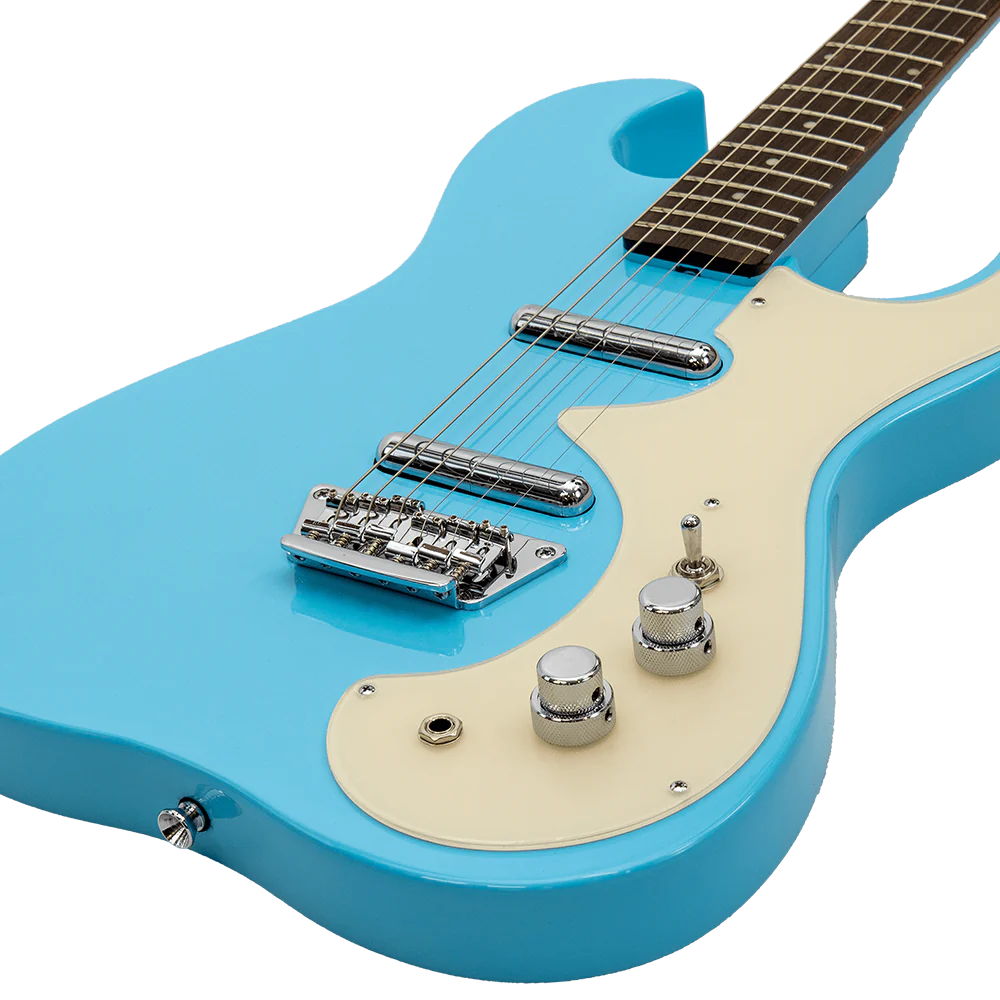 SILVERTONE DOUBLE CUTAWAY ELECTRIC GUITAR