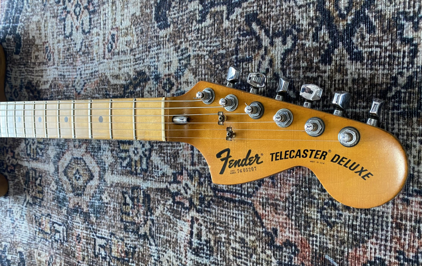 Fender Telecaster Deluxe made in 1976 with case