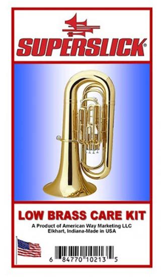 Superslick Low Brass Care Kit A Great assortment of High Quality Care Product