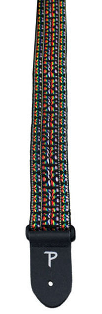 Perris 2" Poly Pro "Hootenanny' Guitar Strap with Leather ends