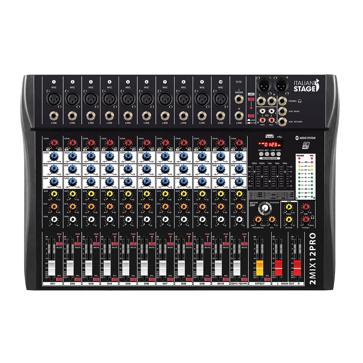 Italian Stage 2MIX12PRO Mixing Desk