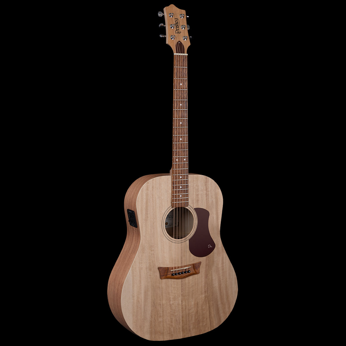 Pratley SL Dread Layered QLD Maple B/S Solid QLD Fig Top electric
