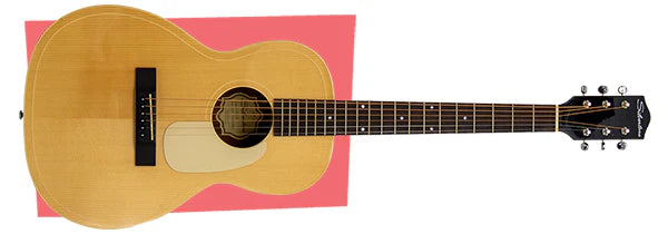 SILVERTONE PARLOR ACOUSTIC GUITAR