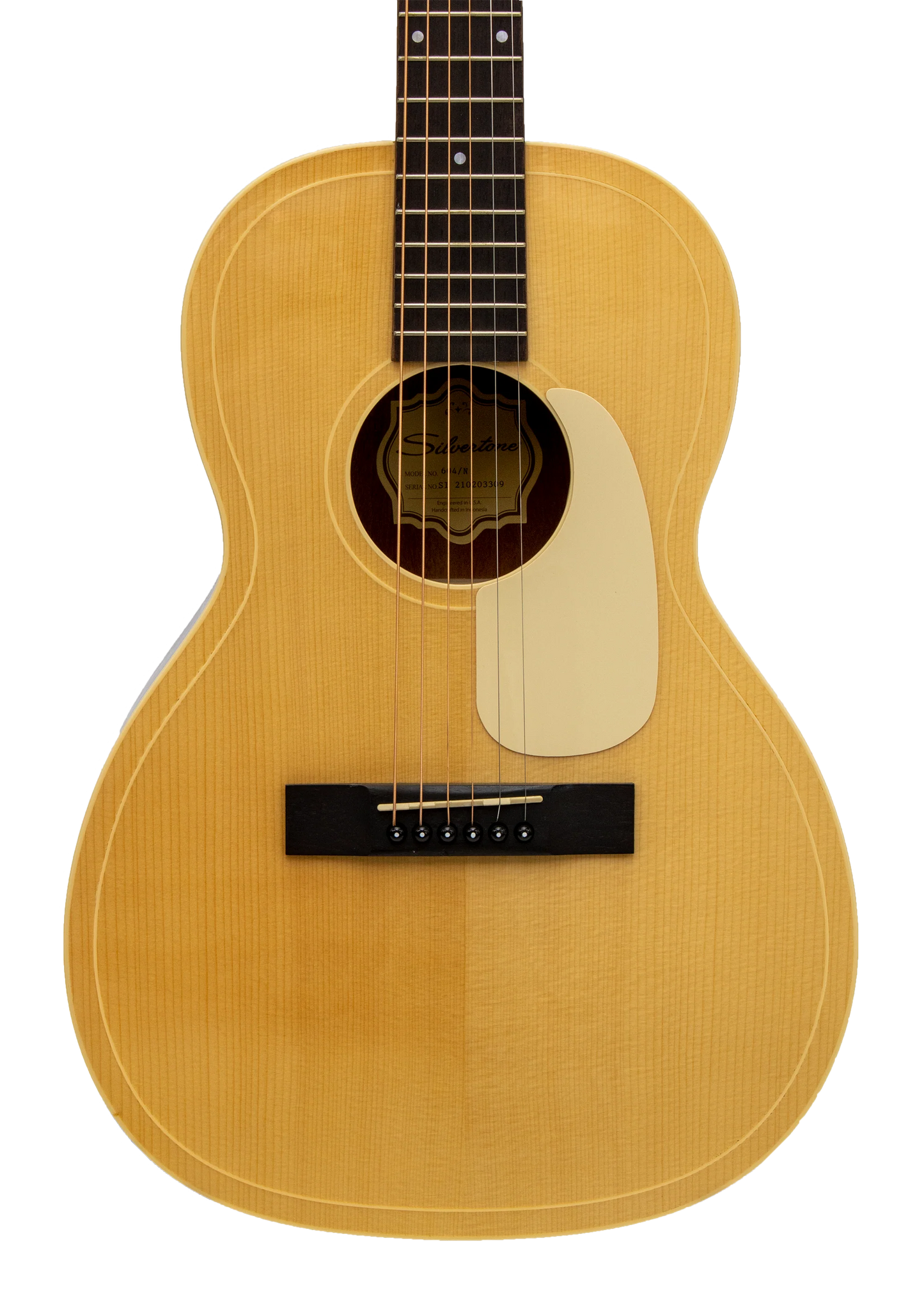 SILVERTONE PARLOR ACOUSTIC GUITAR