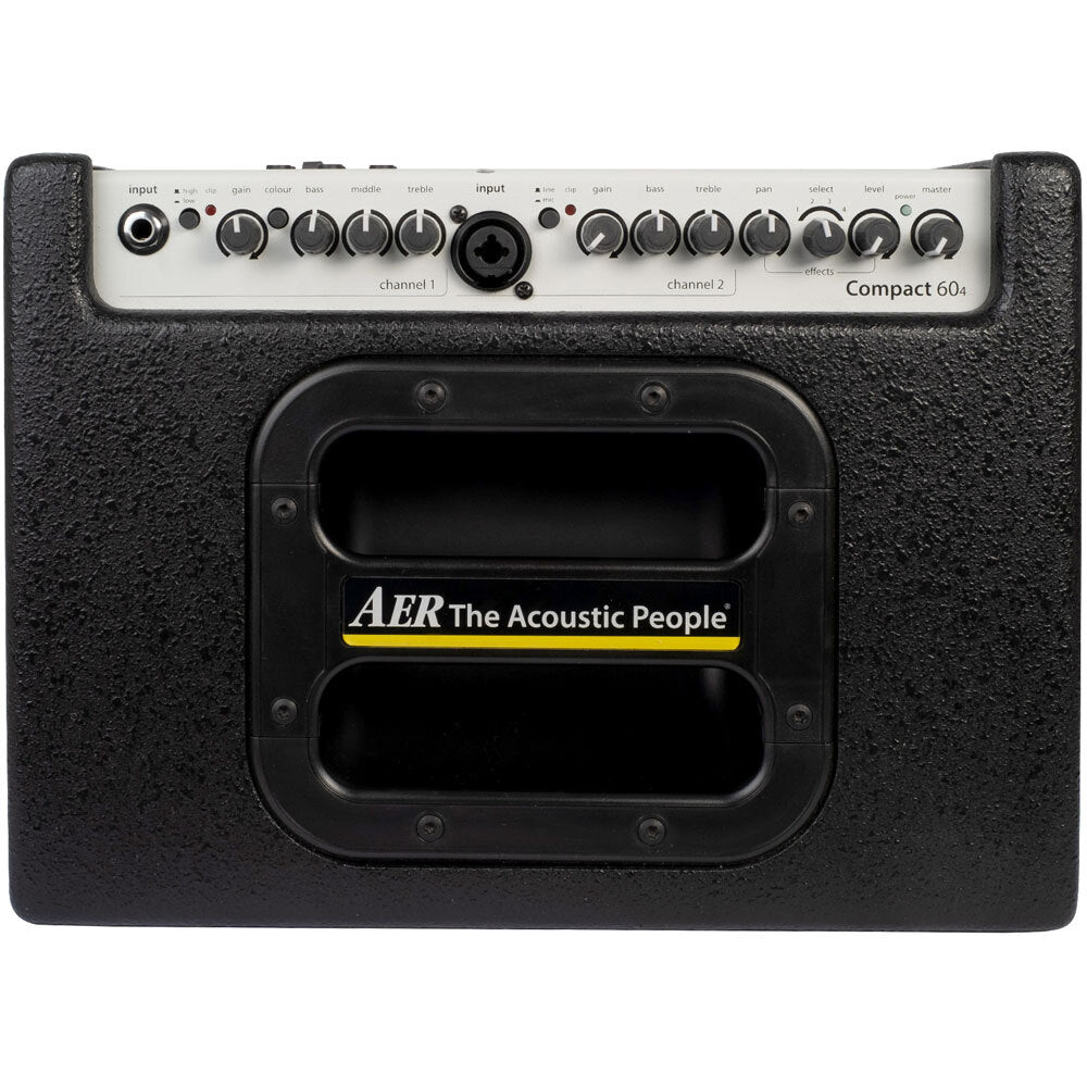 AER Compact 60/4 Acoustic Instrument Amplifier in Black Finish (60 Watt)
