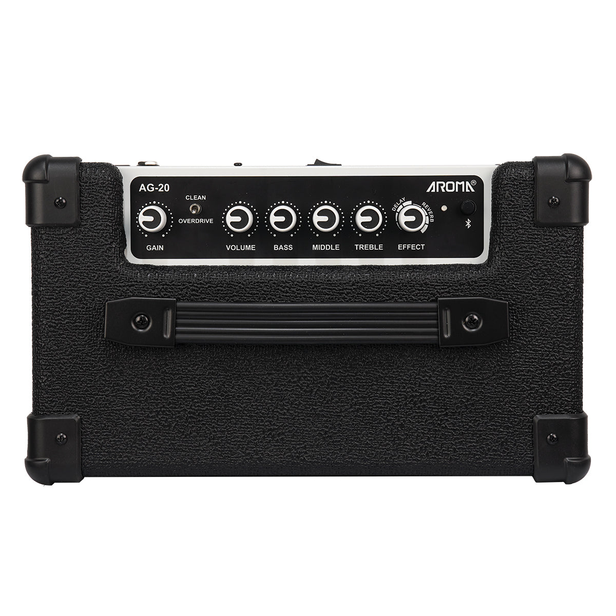 Aroma AG-20 20W Electric Guitar Amplifier Black