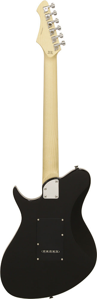 Aria J Series J-1 Electric Guitar in Black Pickups: 2 x Humbucking