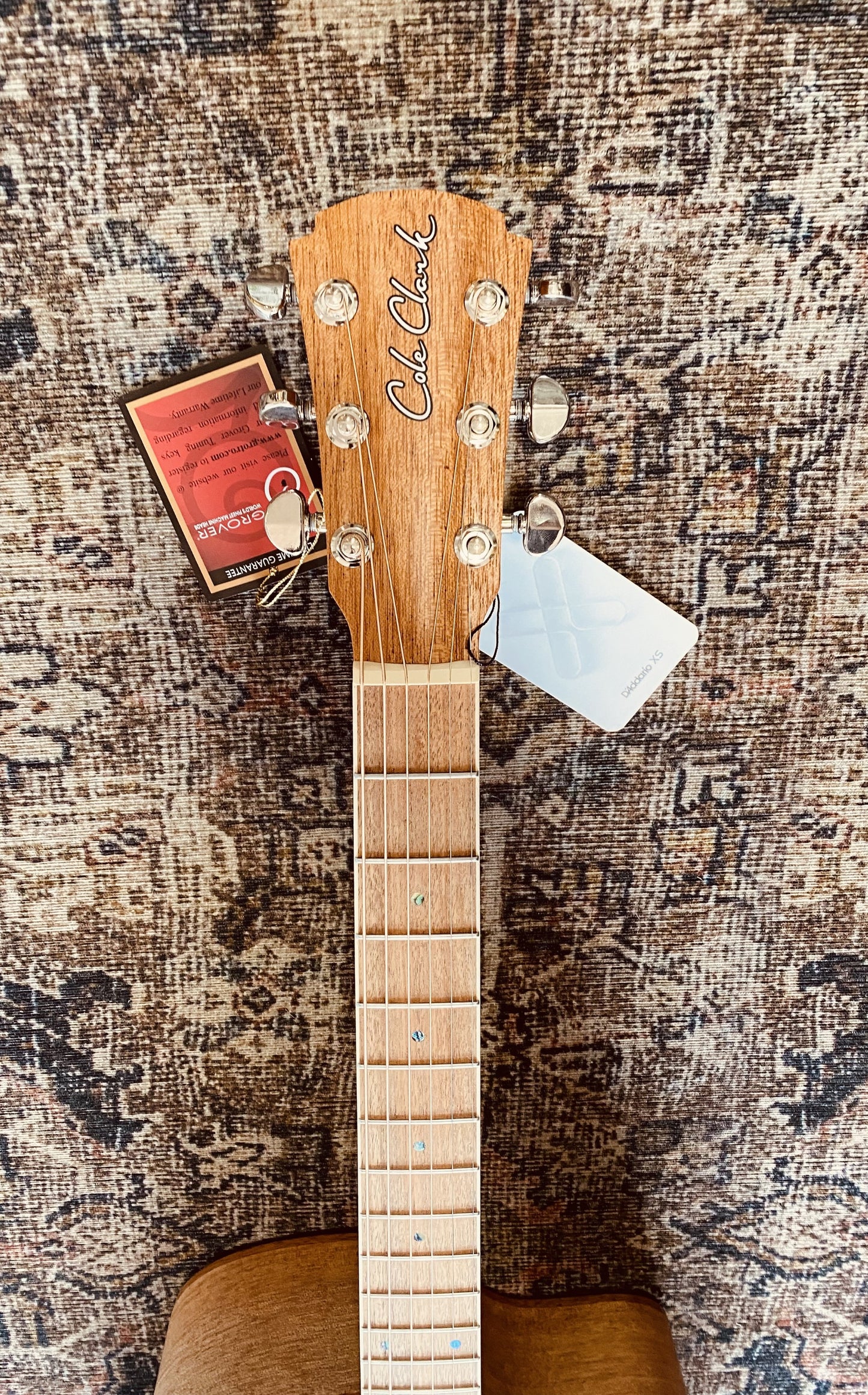 Cole Clark STUDIO Series Acoustic/Electric All Solid Bunya Face Queensland Maple back & sides