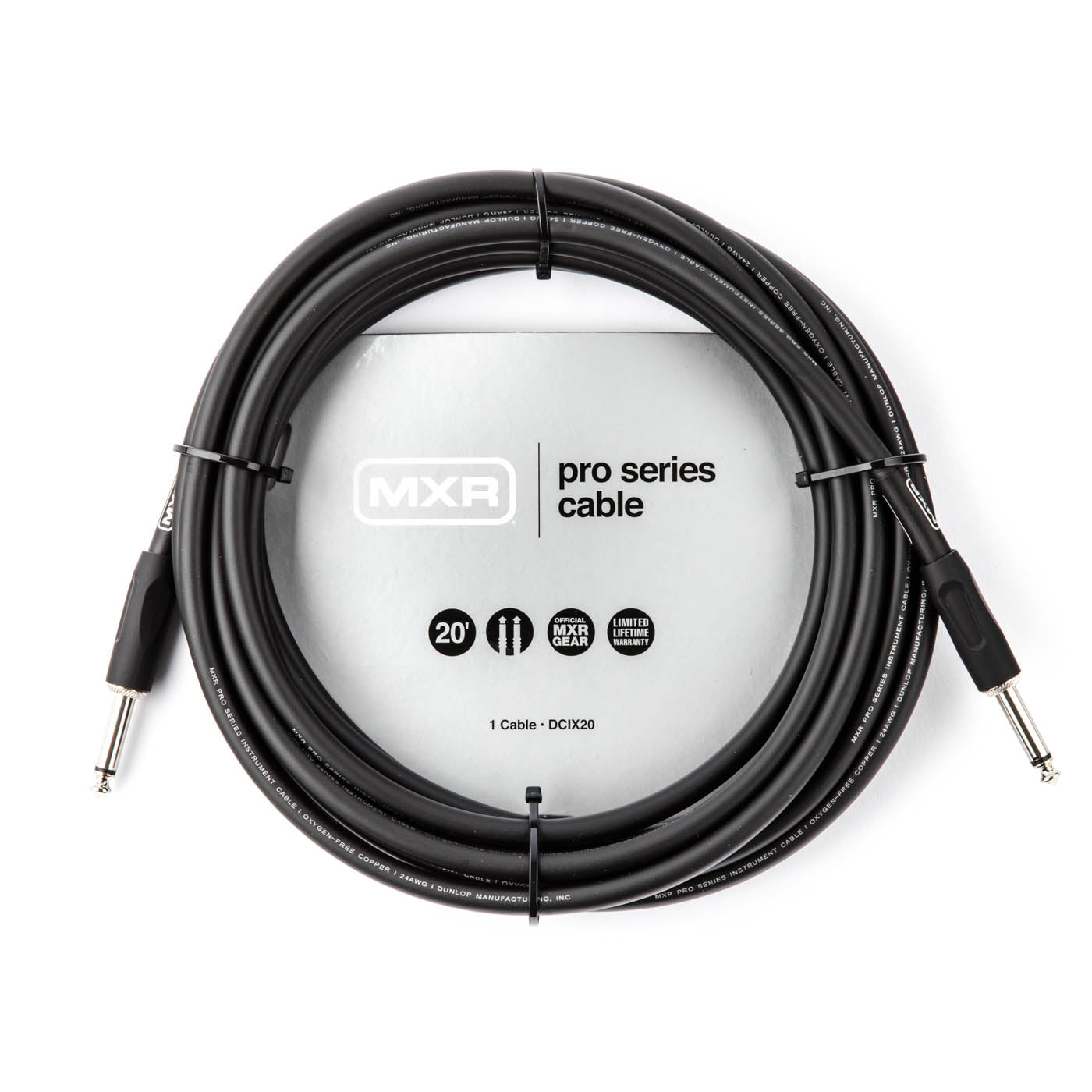 MXR 20 FT PRO INSTRUMENT CABLE