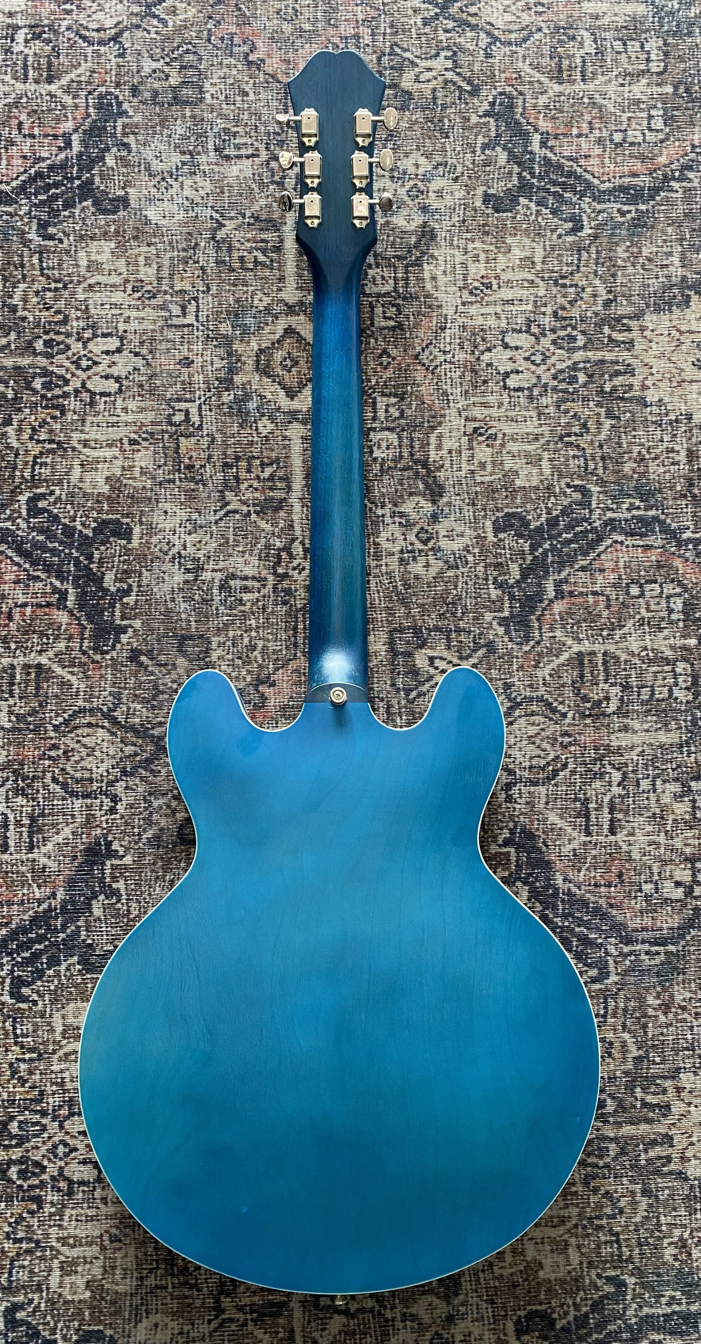 EPIPHONE CASINO IN WORN DENIM FINISH WITH GIG BAG (Pre-Loved)