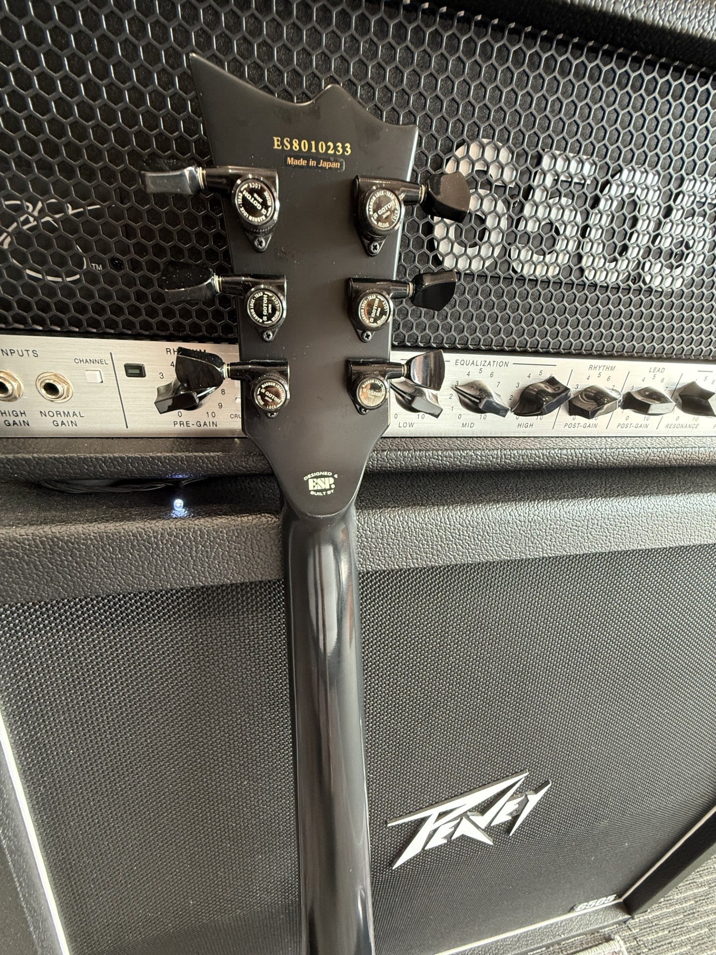 ESP ECLIPSE E-11 TIGER EYE WITH CASE - MINT CONDITION Pre-Loved