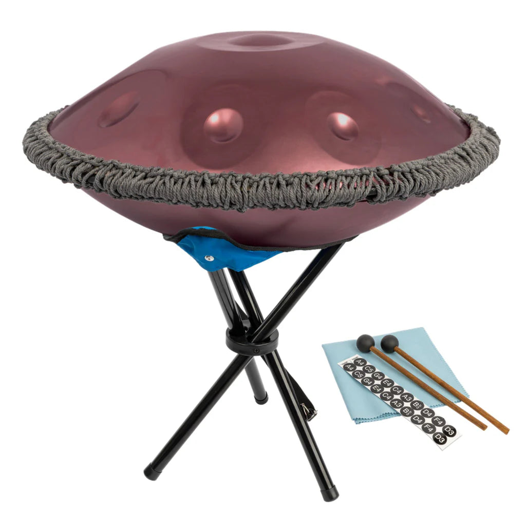 MANO 10 NOTE HANDPAN - Purple Finish