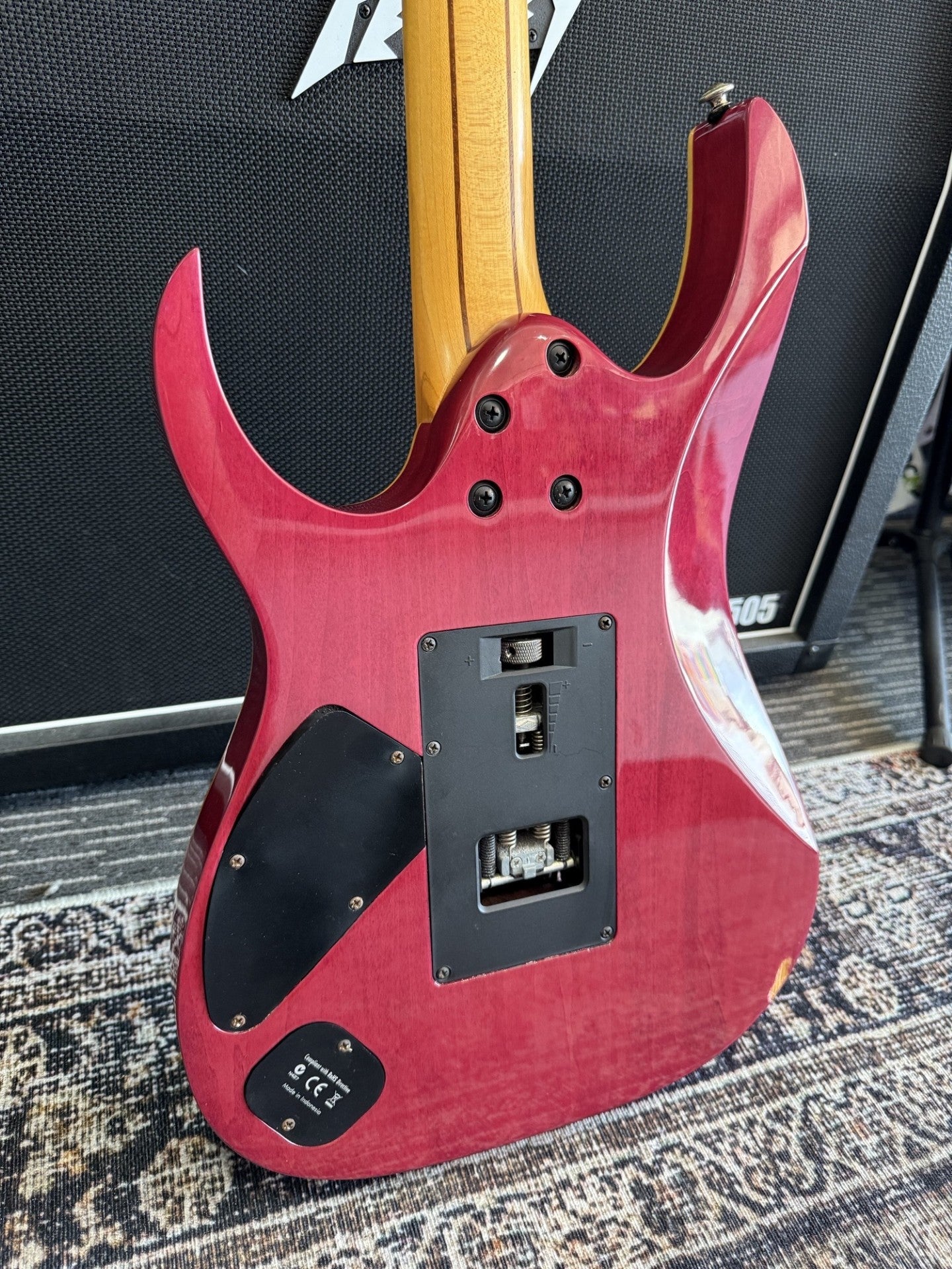 IBANEZ RG870QMZ HSH PREMIUM WITH CASE (Pre-Loved)