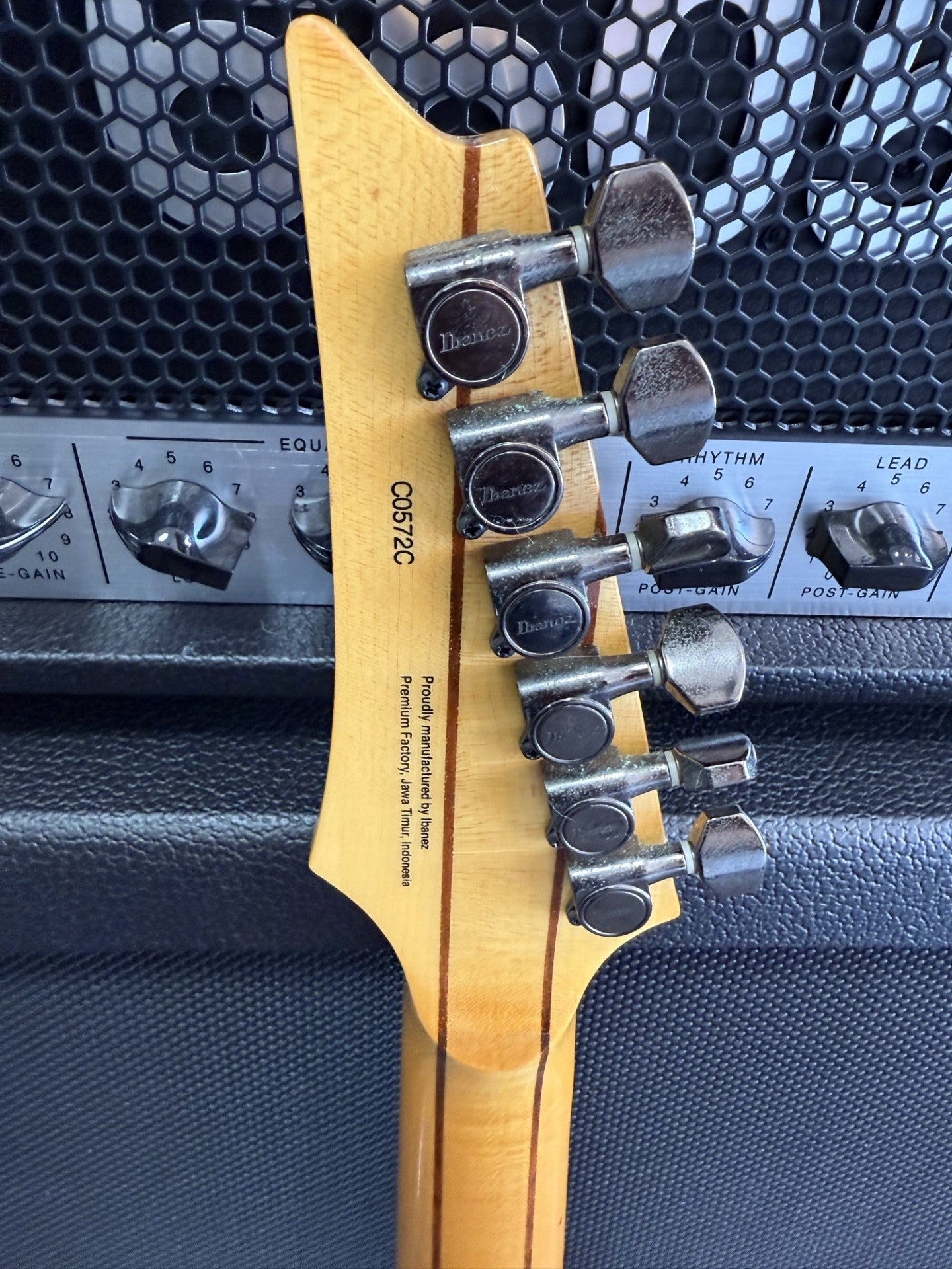 IBANEZ RG870QMZ HSH PREMIUM WITH CASE (Pre-Loved)