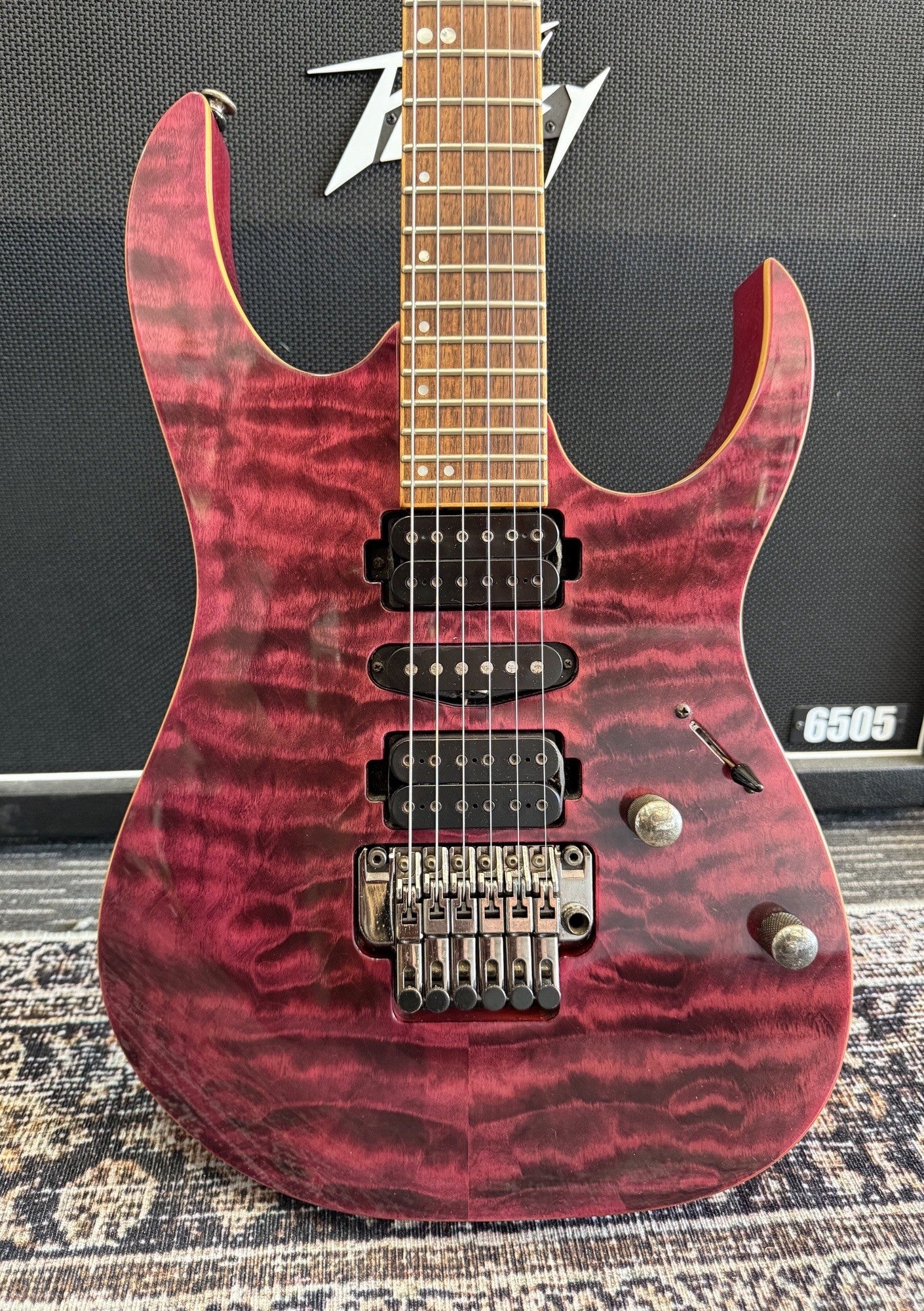 IBANEZ RG870QMZ HSH PREMIUM WITH CASE (Pre-Loved)