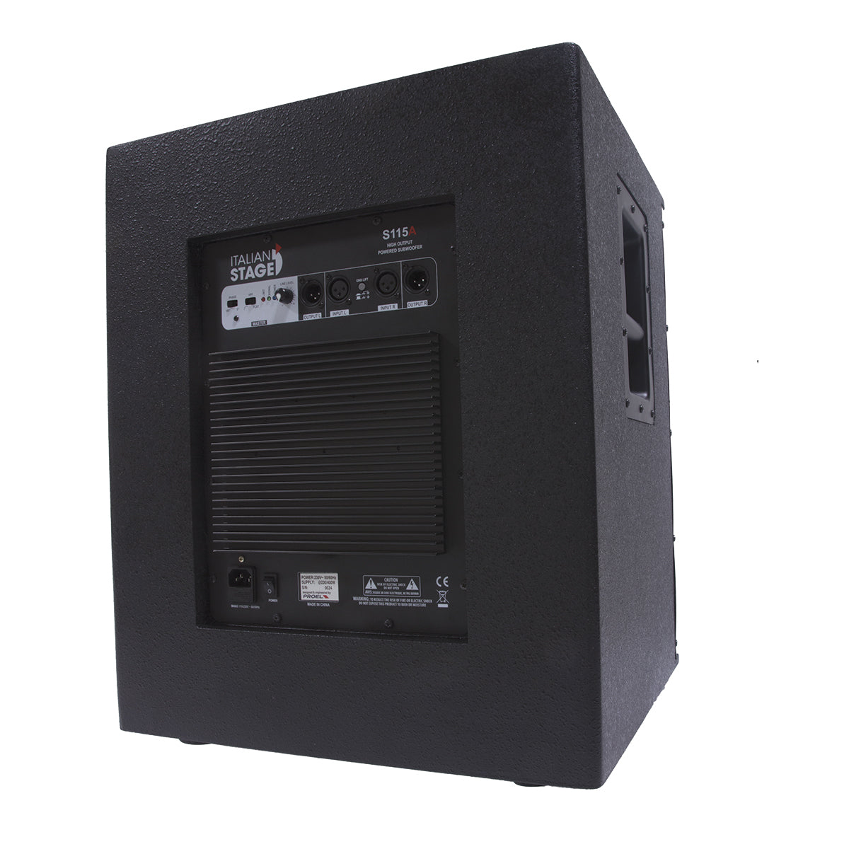 Italian Stage ISS115A 15inch Active Subwoofer