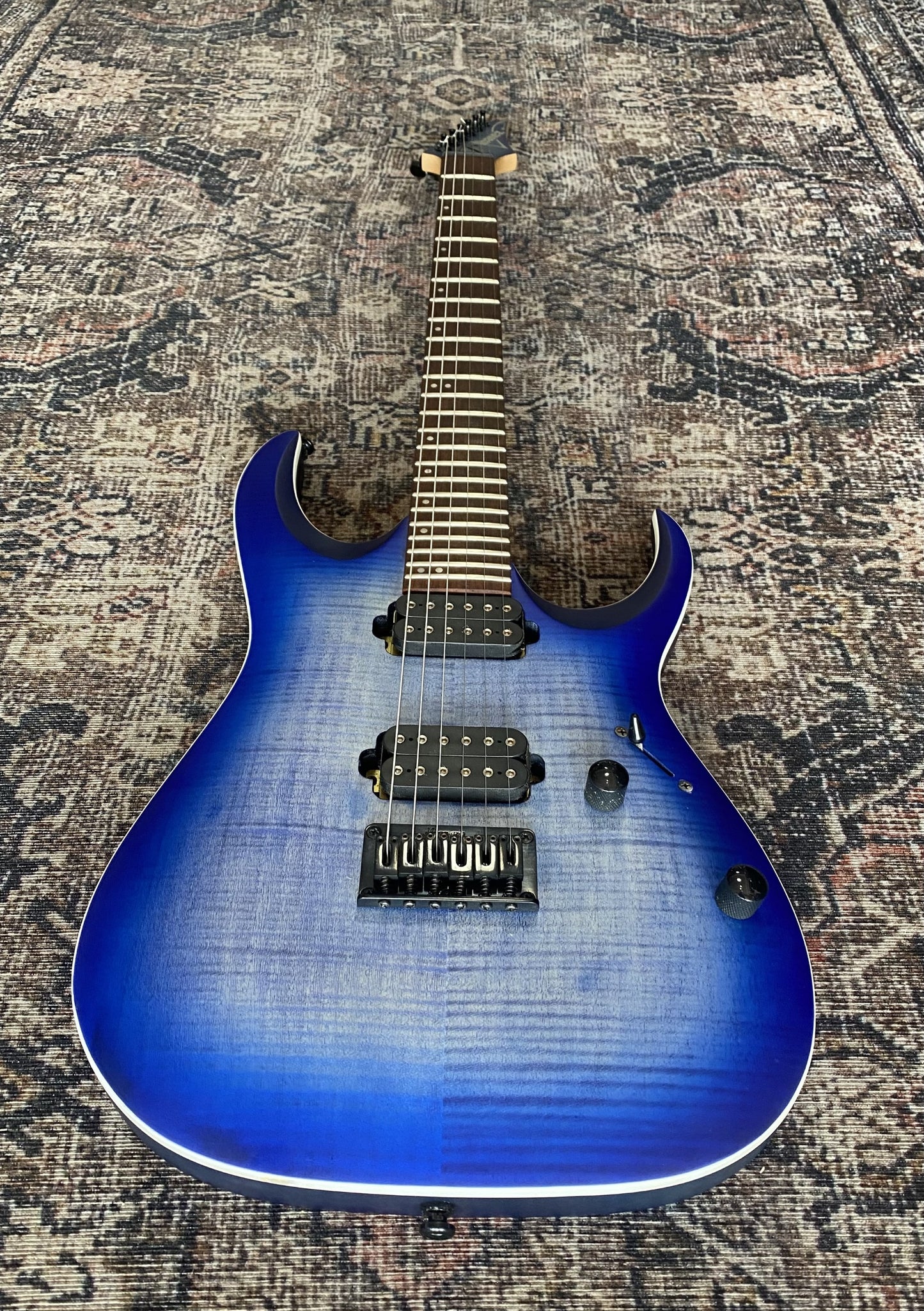 IBANEZ RGA42FM ELECTRIC GUITAR BLUE LAGOON BURST W/ BAG (Pre-Loved)