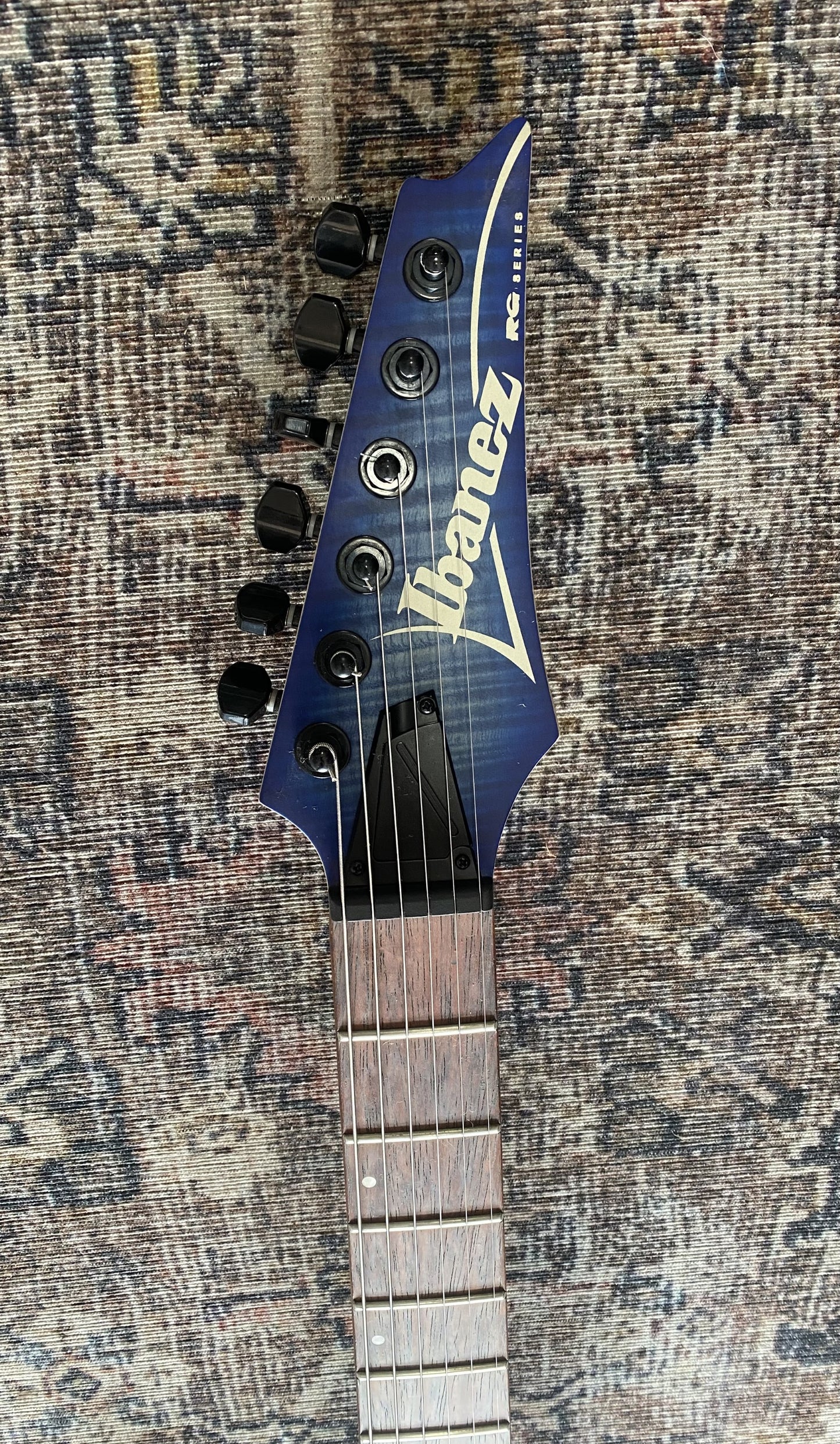 IBANEZ RGA42FM ELECTRIC GUITAR BLUE LAGOON BURST W/ BAG (Pre-Loved)