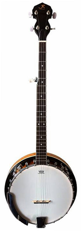 J.Reynolds 5-String Banjo with Resonator in 2-Tone Sunburst Gloss 24-Brackets