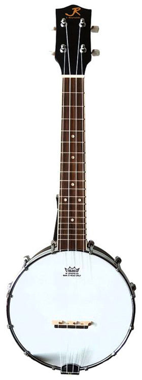 J.Reynolds Concert Banjo Ukulele with Open Back in Tobacco Burst