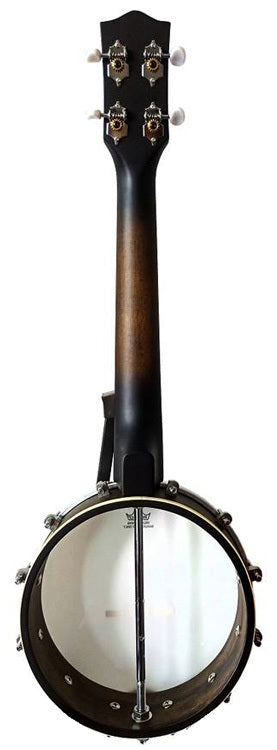 J.Reynolds Concert Banjo Ukulele with Open Back in Tobacco Burst