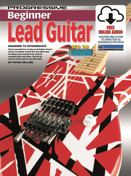 Progressive Beginner Lead Guitar Book/Online Audio
