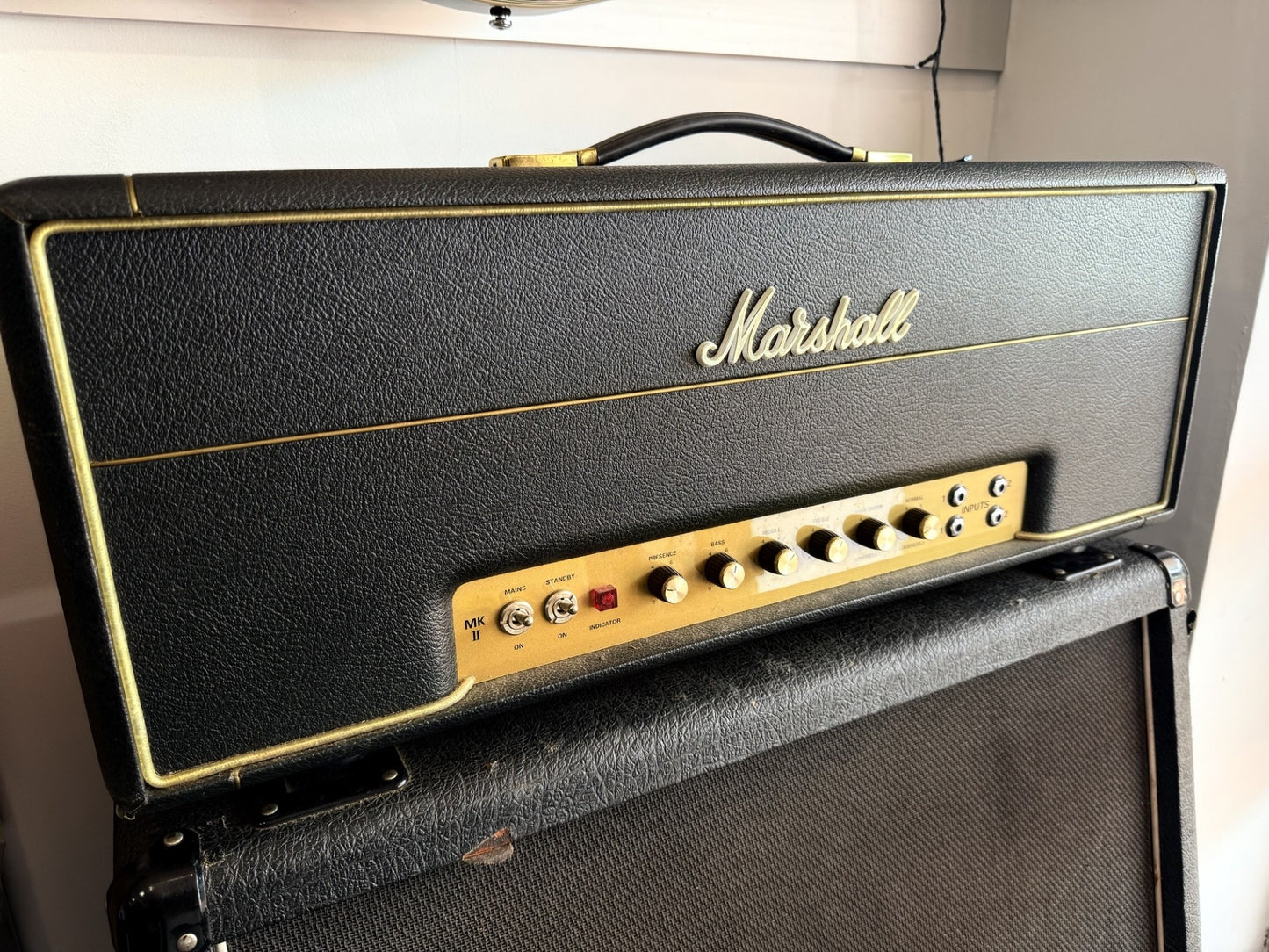 MARSHALL SUPER LEAD 100 1959SLP MKII - WITH 1960A 4x12 CAB - (Preloved)