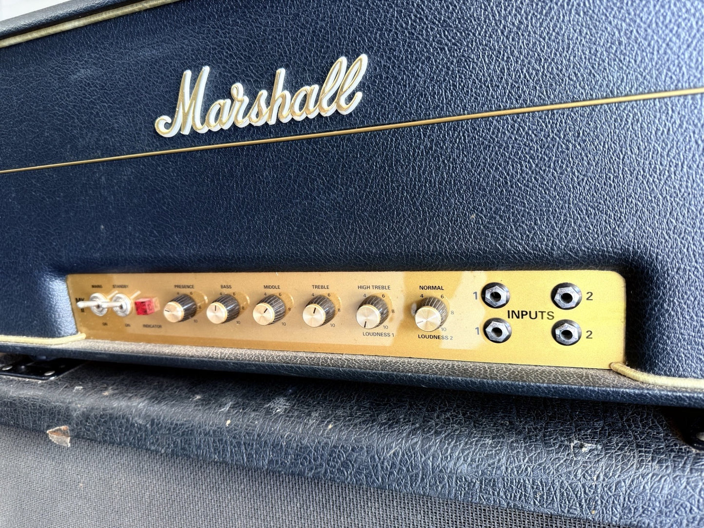 MARSHALL SUPER LEAD 100 1959SLP MKII - WITH 1960A 4x12 CAB - (Preloved)