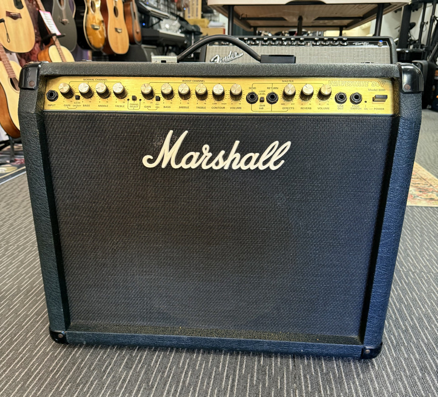 MARSHALL VALVESTATE 8080 COMBO AMP WITH COVER (Secondhand)