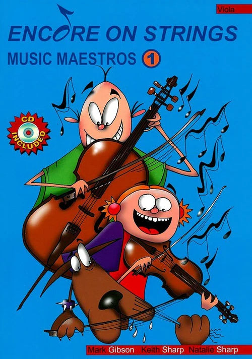 ENCORE ON STRINGS VIOLA BOOK 1 BK/CD