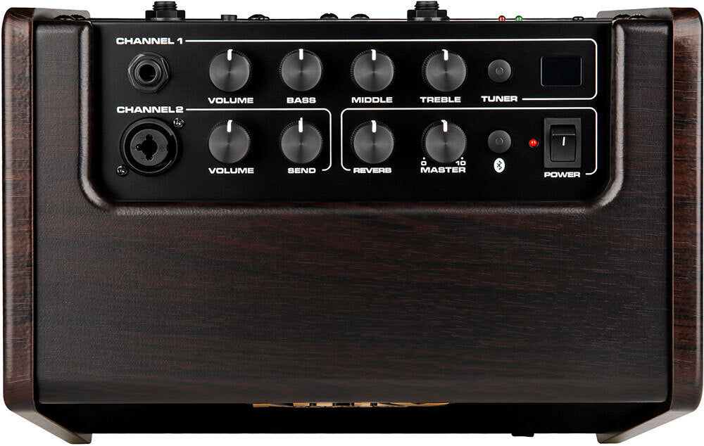 NU-X AC25 Stageman II -Channel 25W Battery Operated Acoustic Amplifier