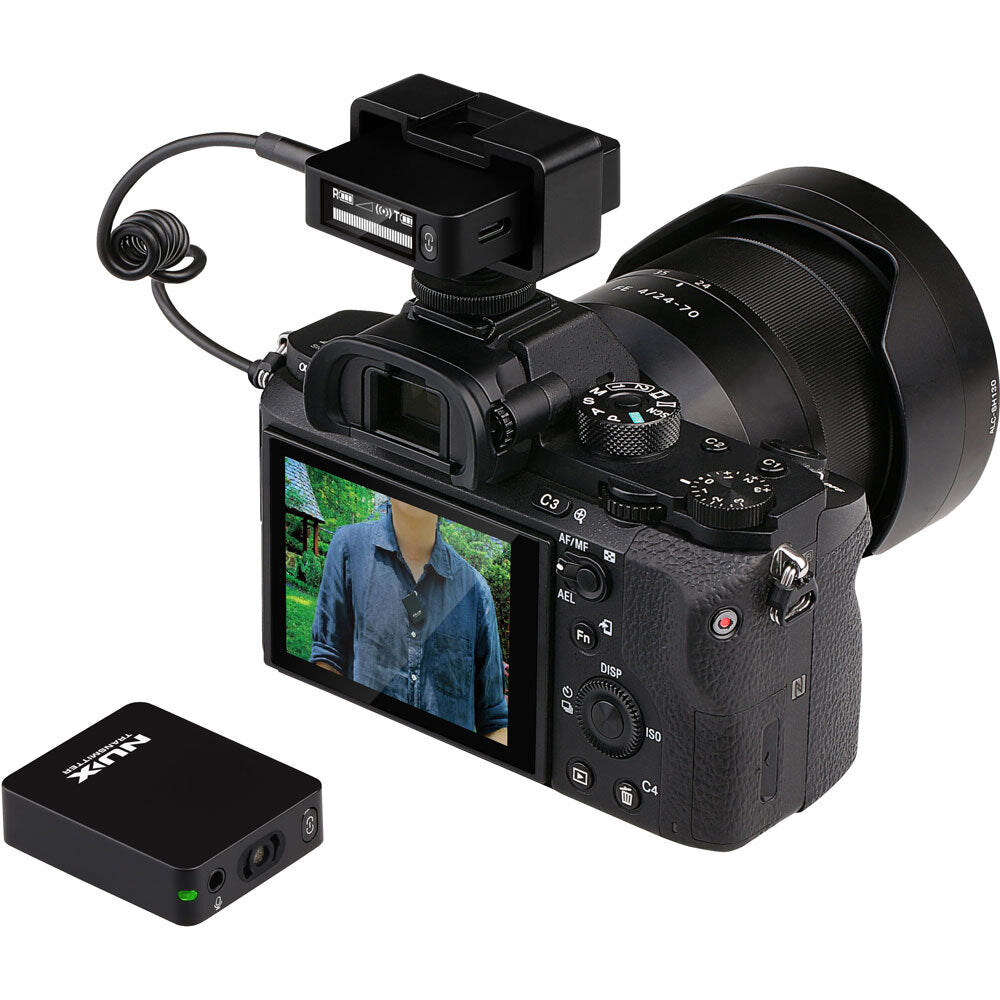 NU-X B-10 Digital 2.4GHz Wireless Vlog Microphone System