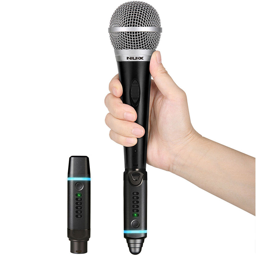 NU-X B3PLUS Digital 2.4GHz Wireless Microphone System Bundle