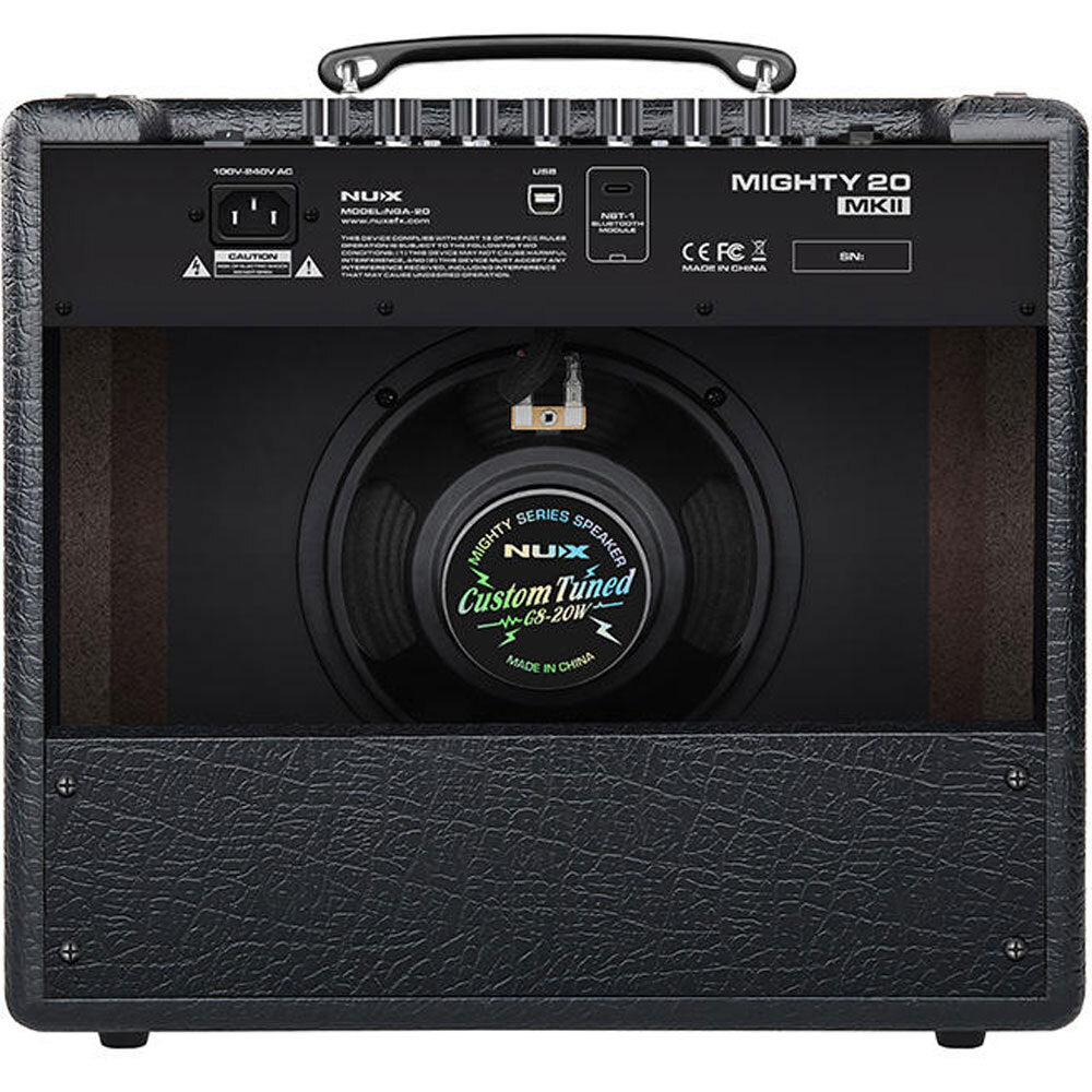 NU-X MIGHTY Digital 20W MKII Guitar Amplifier with BT