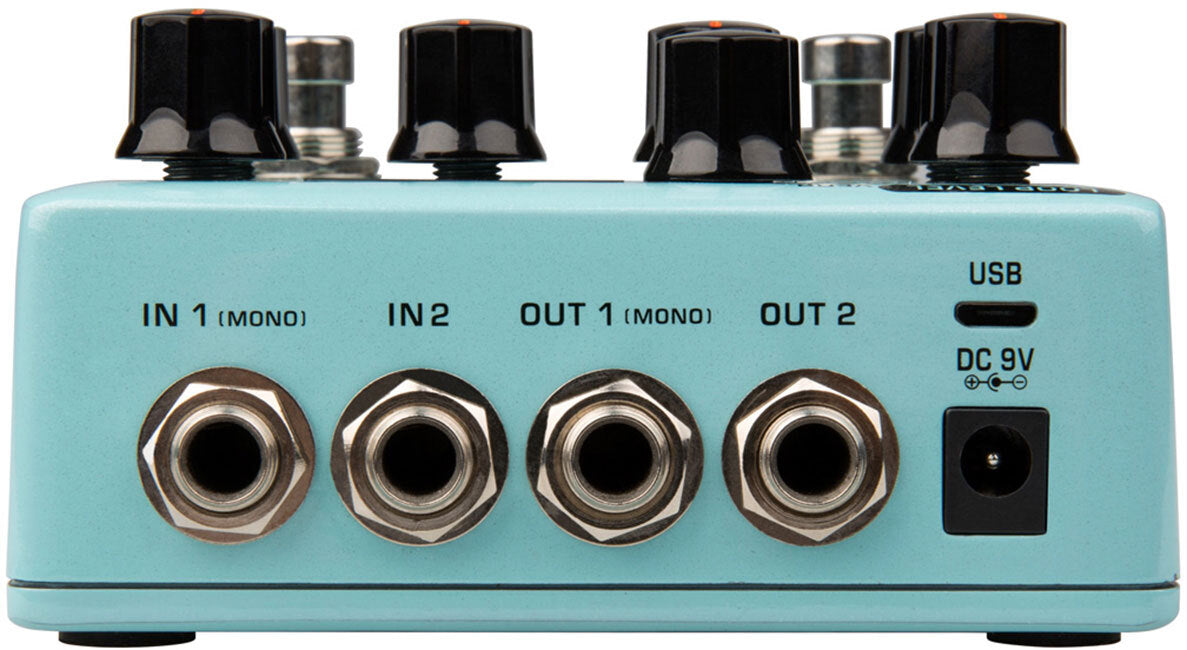 NU-X Verdugo Series Duotime Dual Delay Engine Effects Pedal