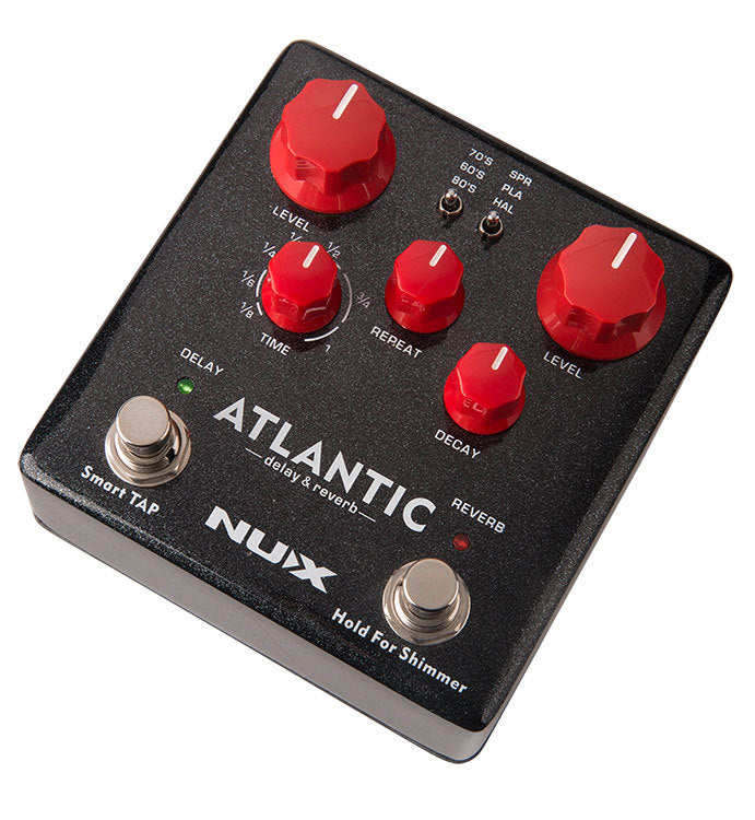 NU-X Verdugo Series Atlantic Multi Delay & Reverb Effects Pedal