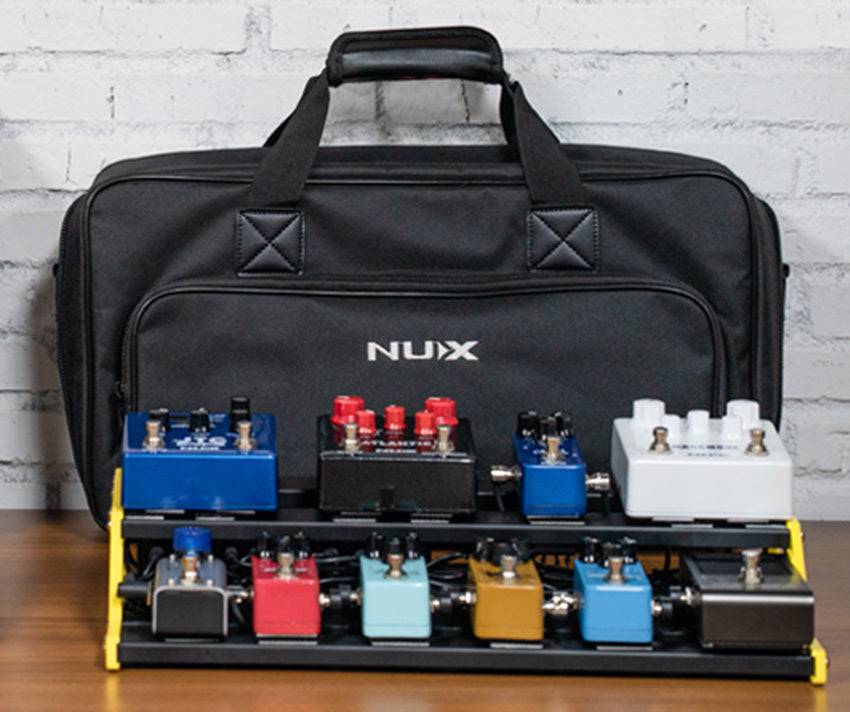 NU-X Bumblebee Medium Manageable FX Pedalboard w/ Bag