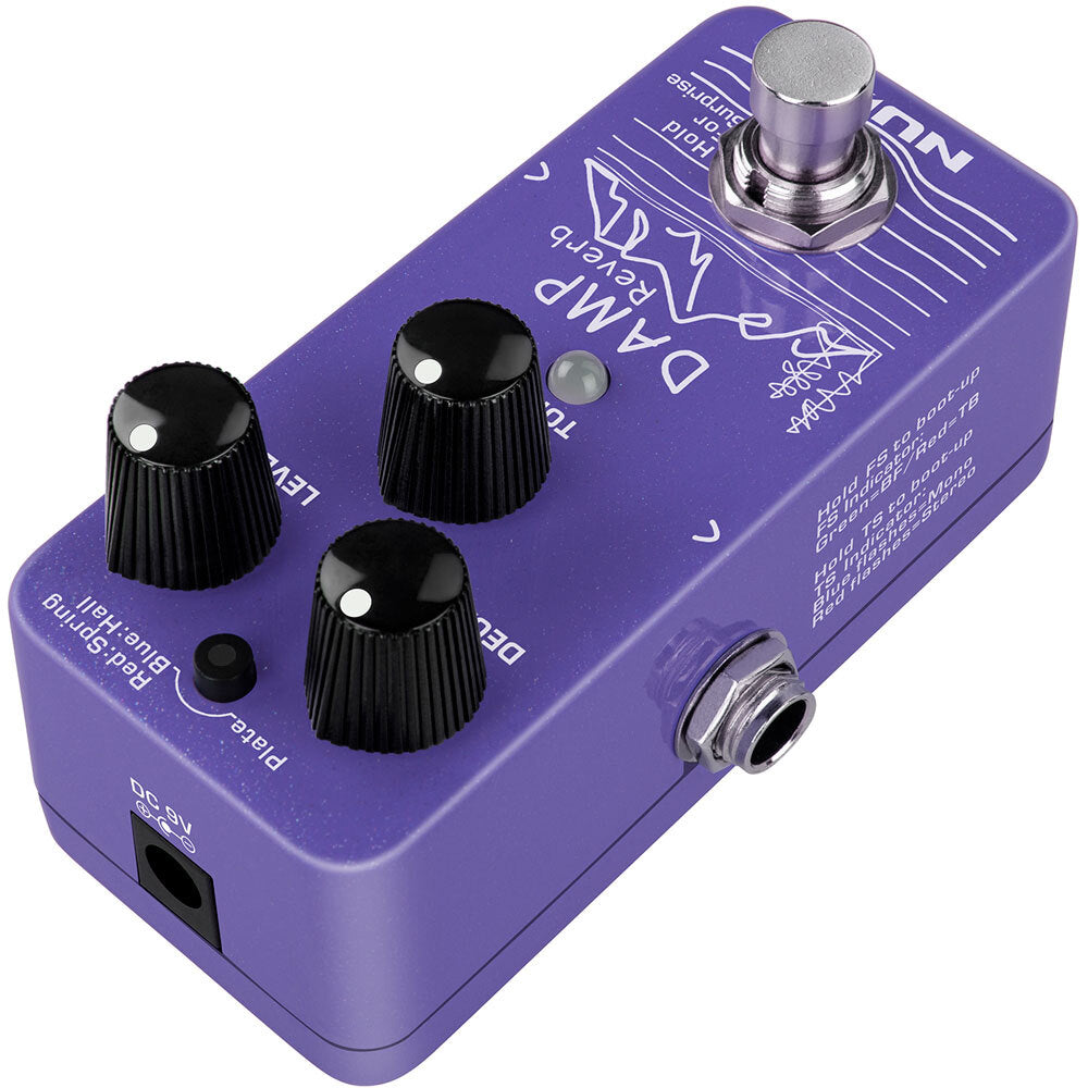 NU-X Mini Core Series Damp 3-Mode Reverb Effects Pedal