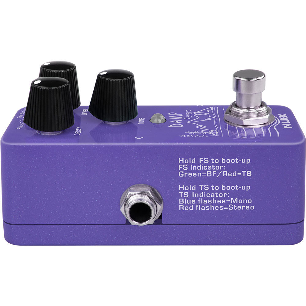 NU-X Mini Core Series Damp 3-Mode Reverb Effects Pedal