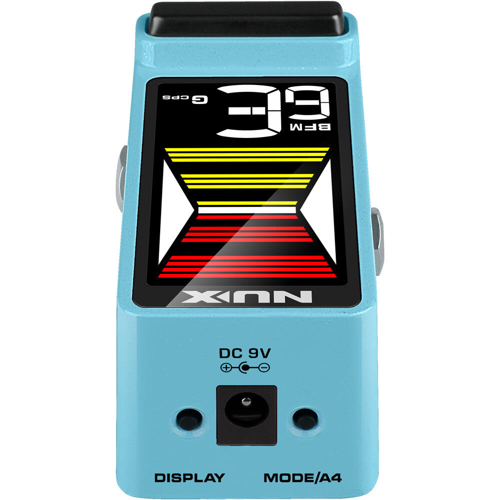 NU-X Mini Core Series MKII Flow Tune Mini Tuner Pedal in Sky Blue