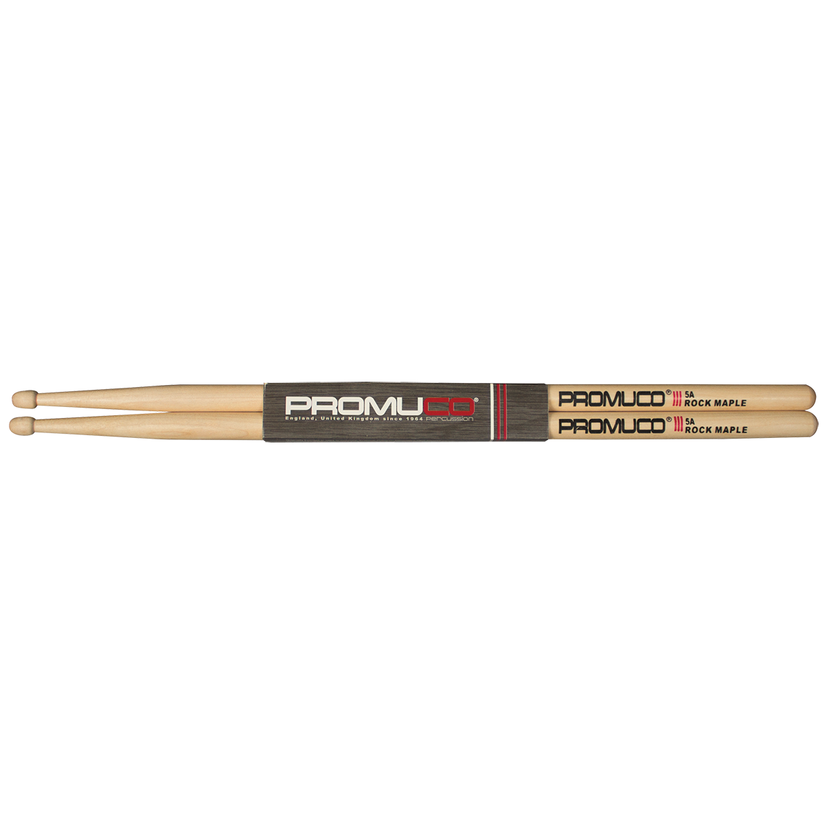 Promuco Rock Maple 5A Wood Tip Drum Sticks