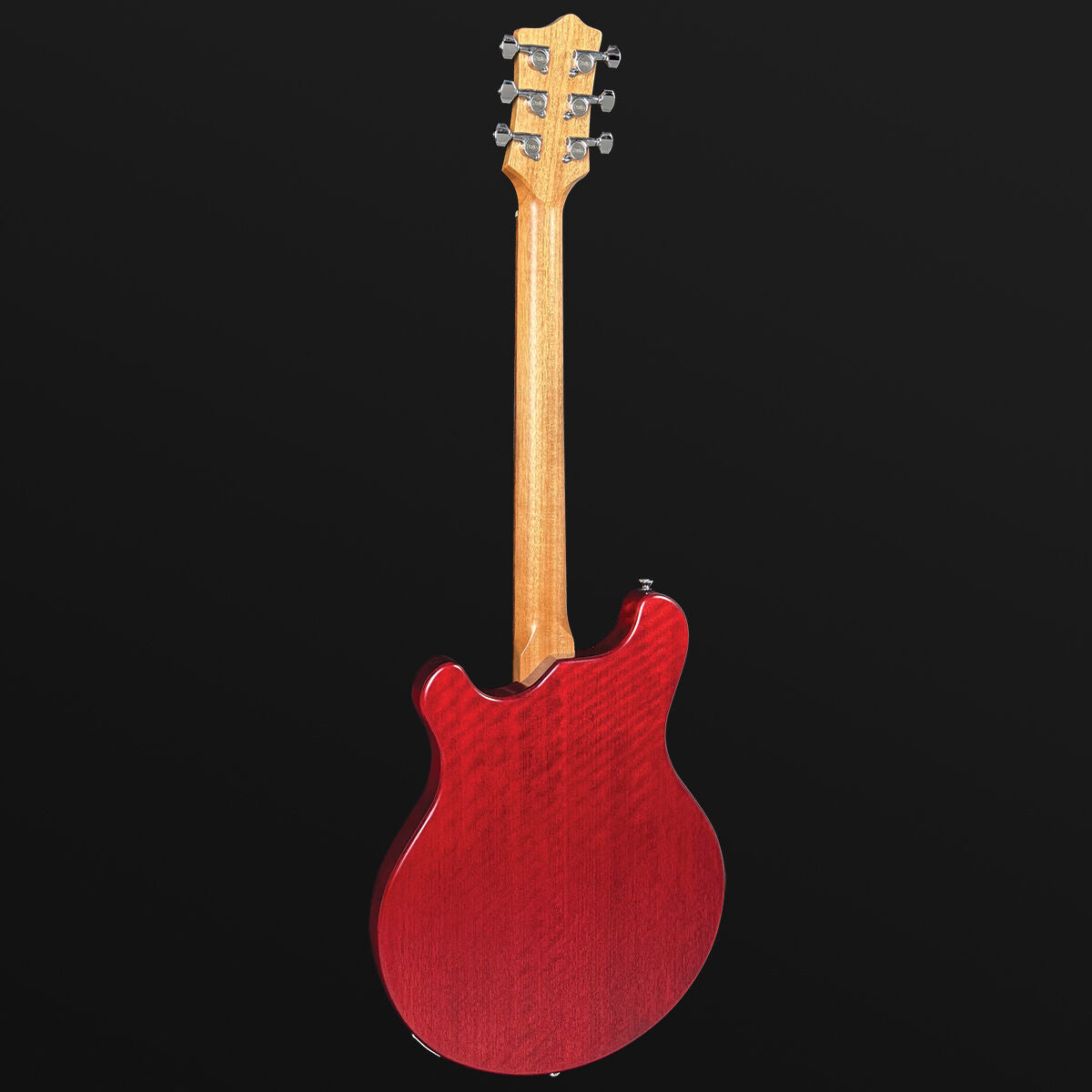 Pratley Electric AP11 Double Cut Solid body Premium Single coil set Natural Red