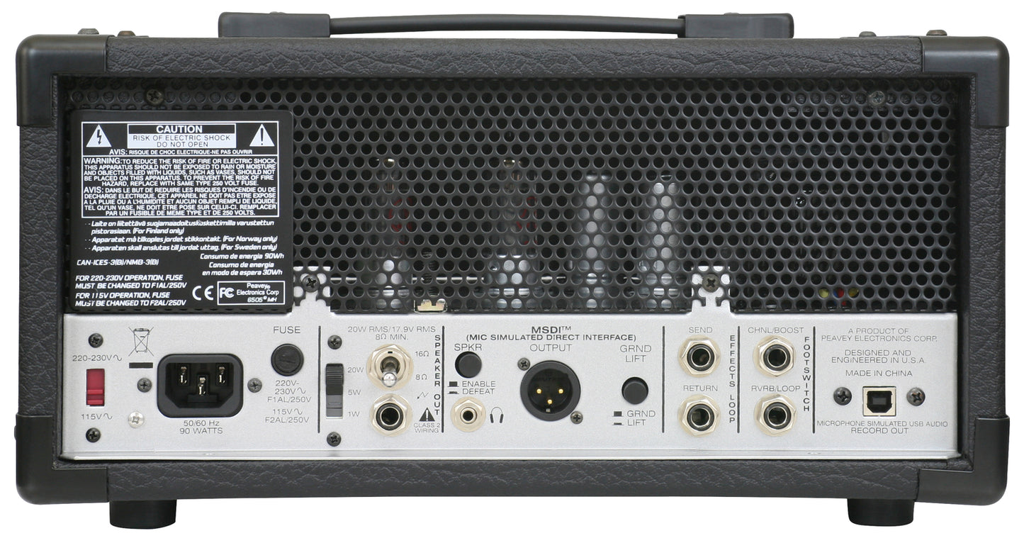PEAVEY 6505 MINI HEAD VALVE 20 watt