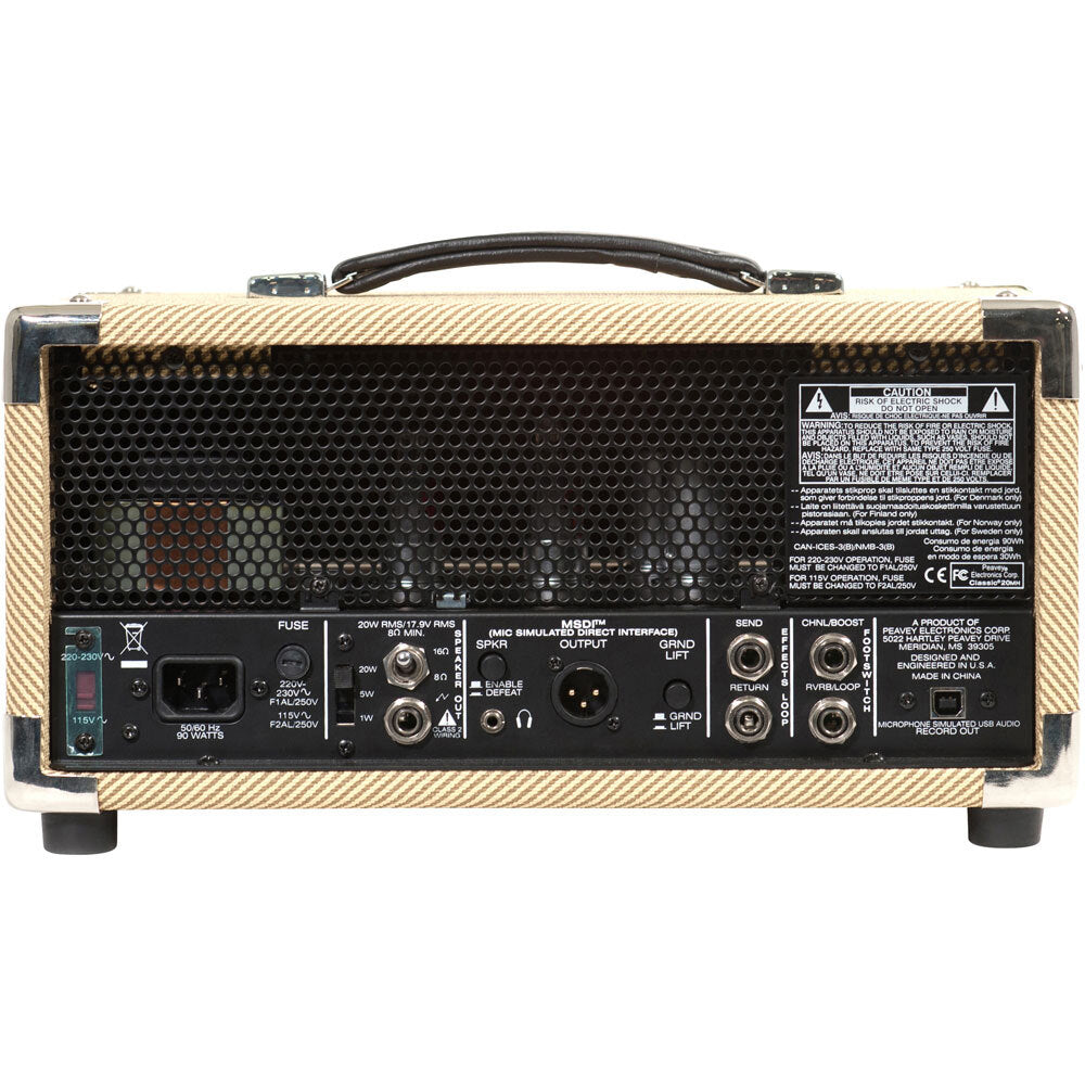 PEAVEY CLASSIC 20W MINI HEAD