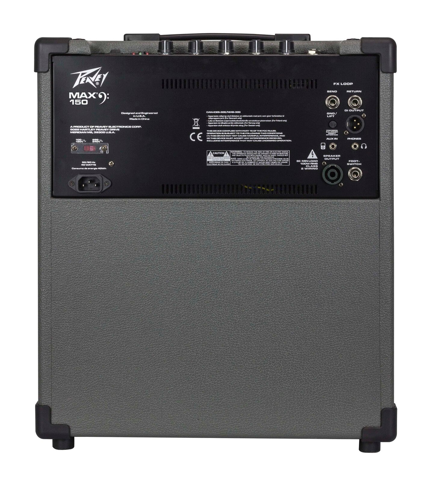 Peavey MAX Series MAX150 Bass Amp Combo 150-Watt 1x12