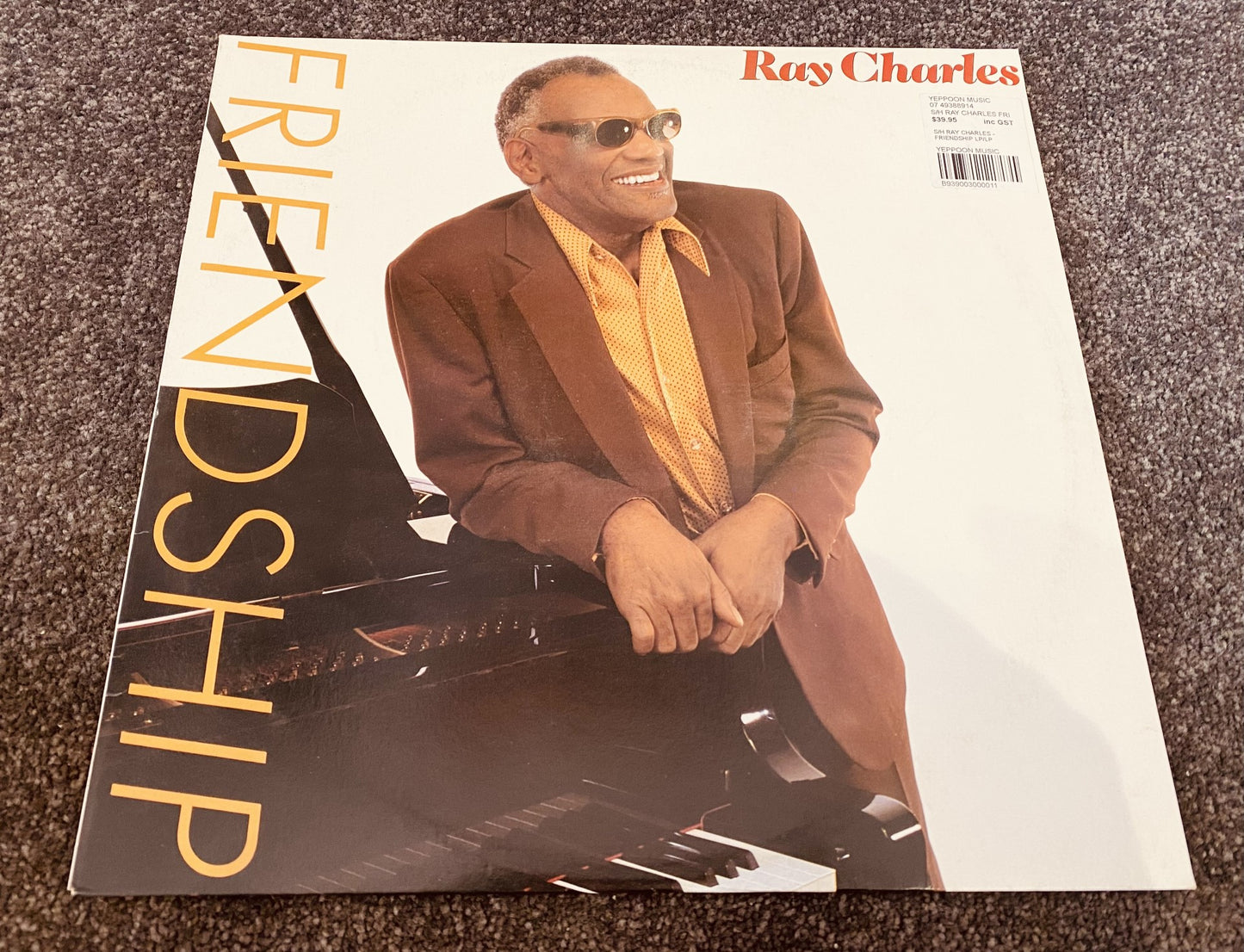 RAY CHARLES - FRIENDSHIP LP (Vintage)