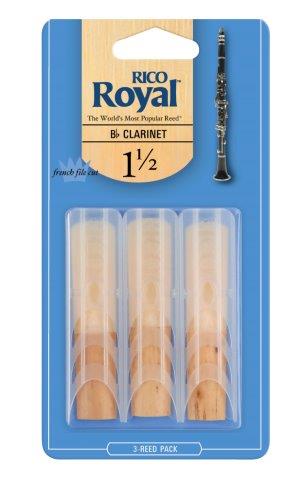Rico Royal B FLAT CLARINET REED 1.5 Q/P03