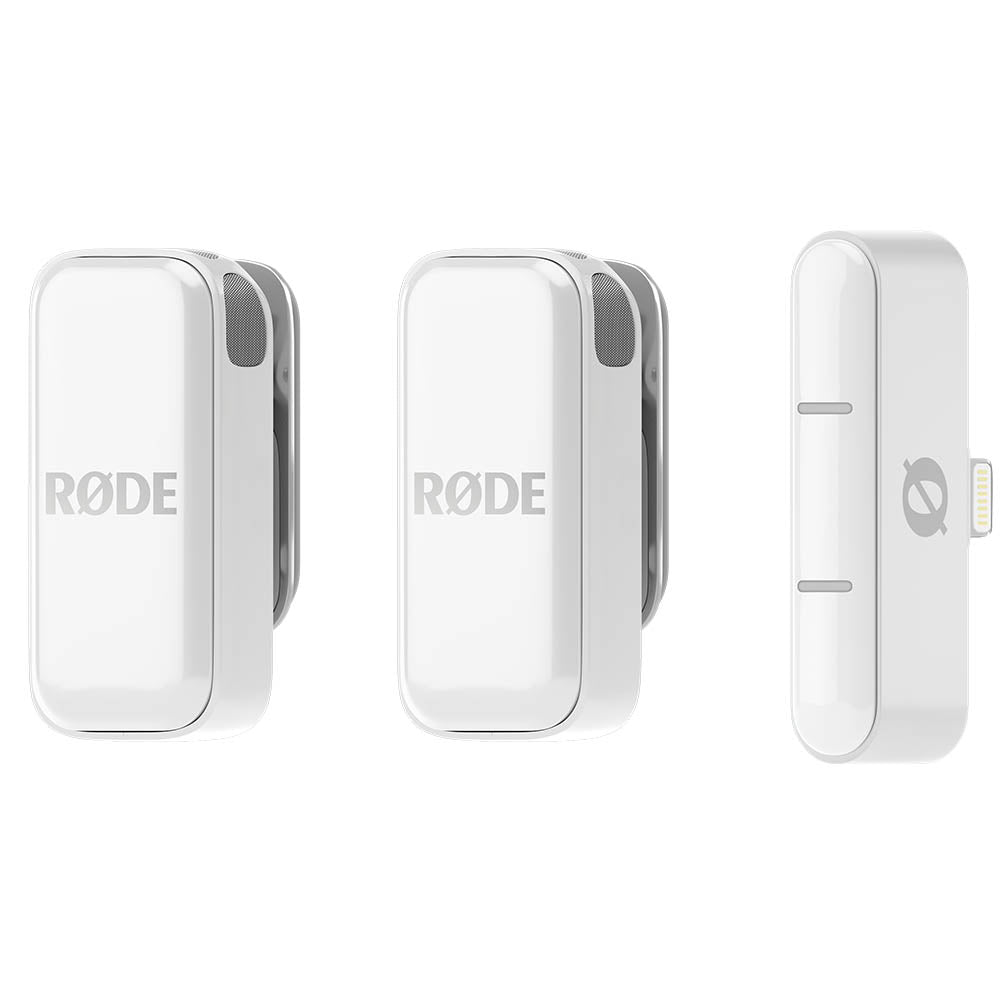 RODE WIRELESS MICRO - WHITE LIGHTNING