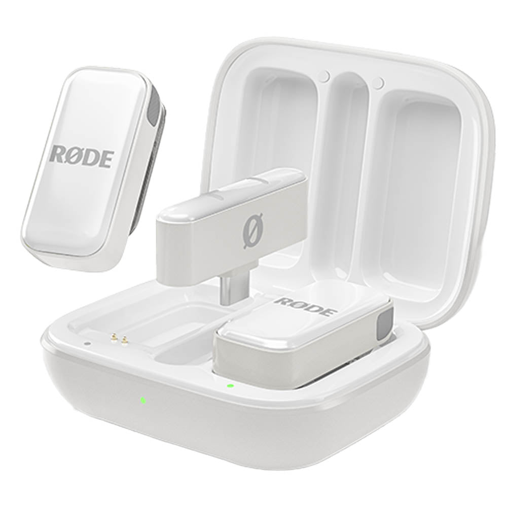 RODE WIRELESS MICRO DUAL MICROPHONE- USB C - WHITE