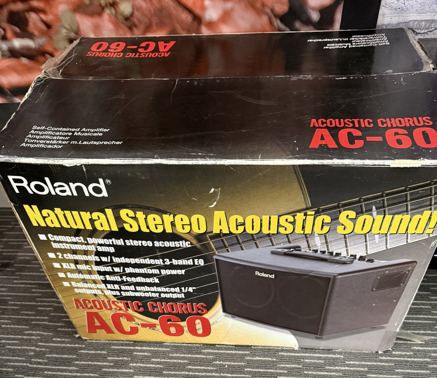 Roland AC-60 Acoustic Amp in box (Pre-Loved)